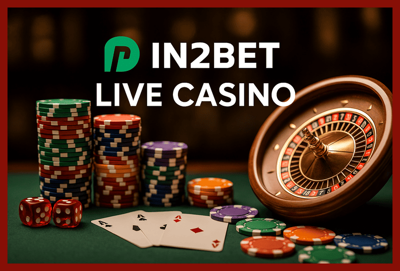O IN2BET Live Casino lança promoções regularmente